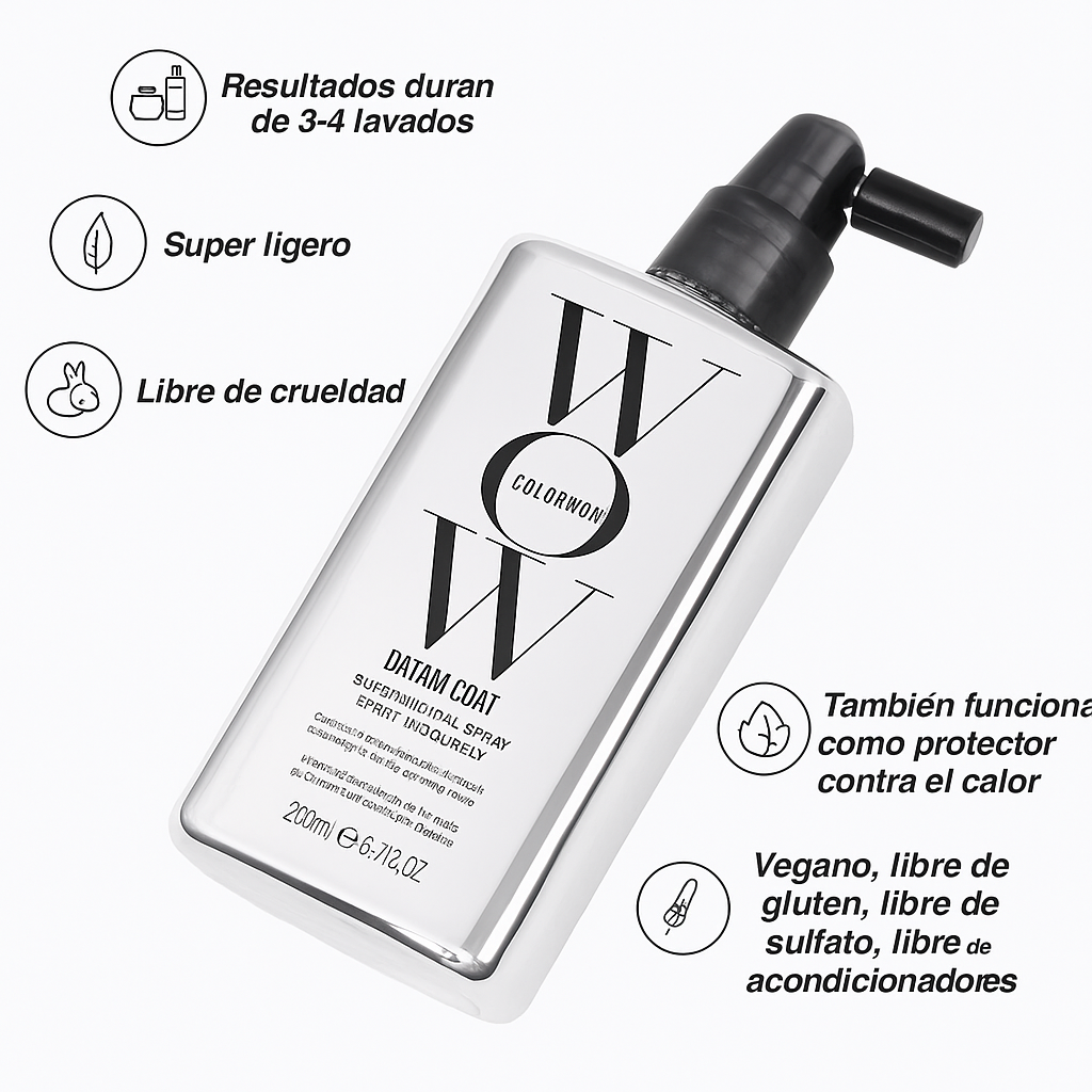 Dream Coat Shine Spray – Cabello Liso, Brillante y Sin Frizz