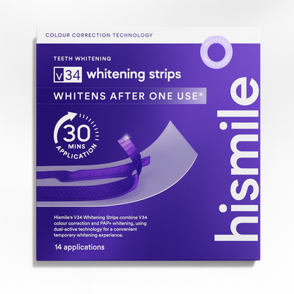 Hismile - Tiras Blanqueadoras de Alta Potencia (Pack de 14 unidades)