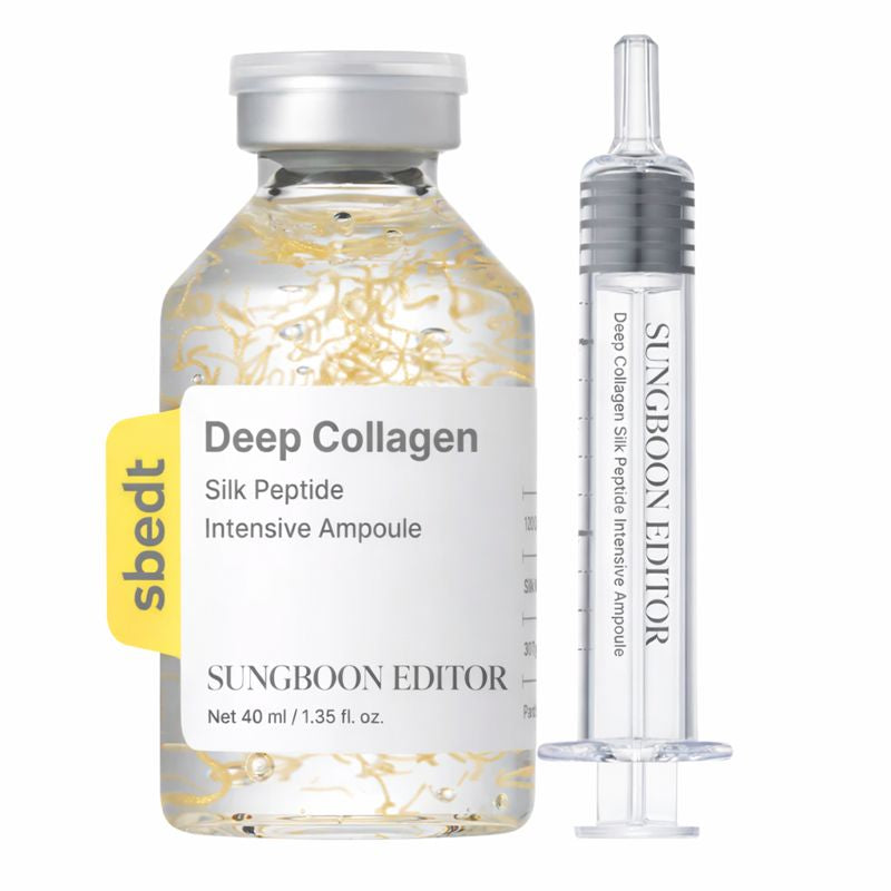Ampolla de Colágeno Profundo con Péptidos de Seda