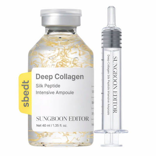 Ampolla de Colágeno Profundo con Péptidos de Seda