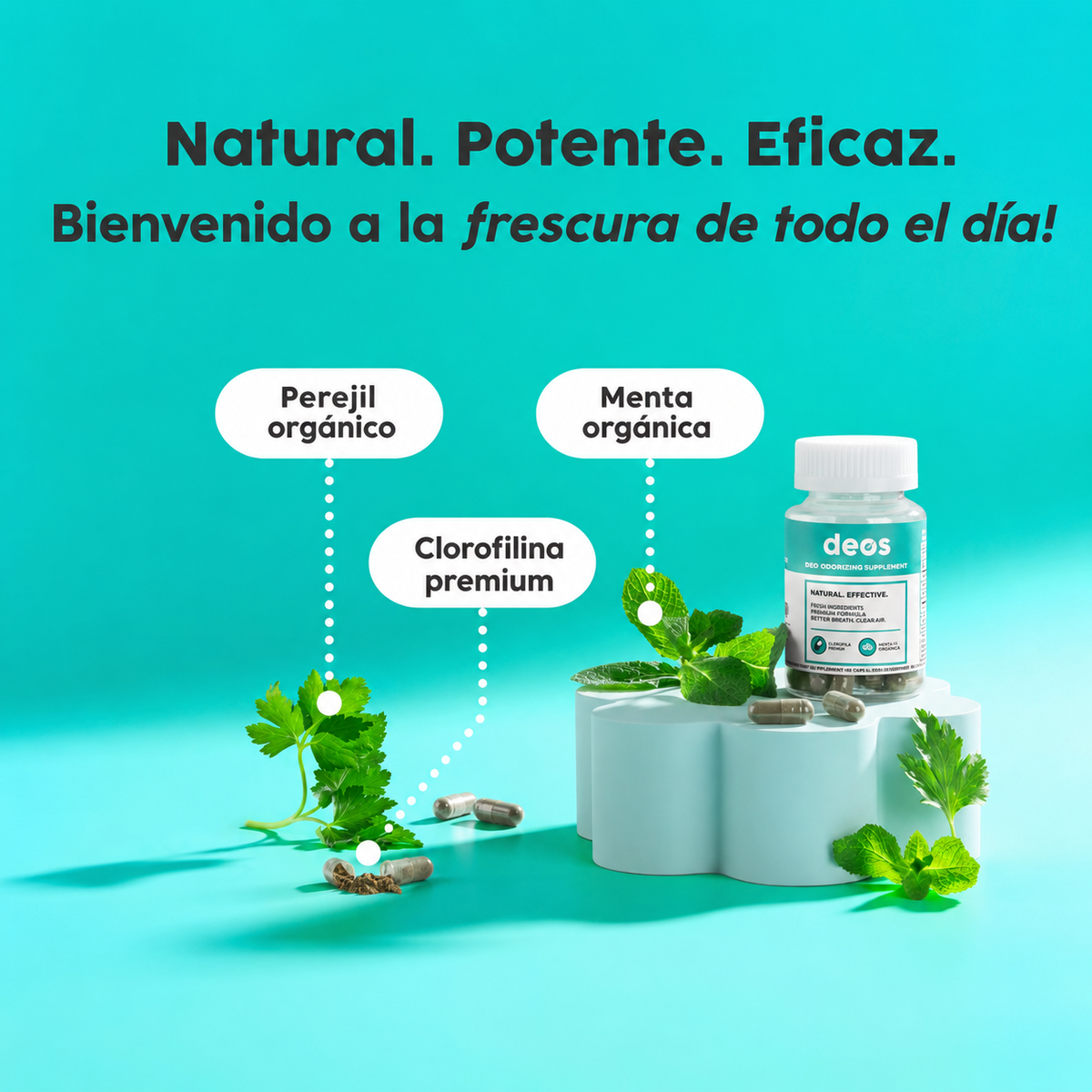 Cápsulas Neutralizadoras de Olor Corporal