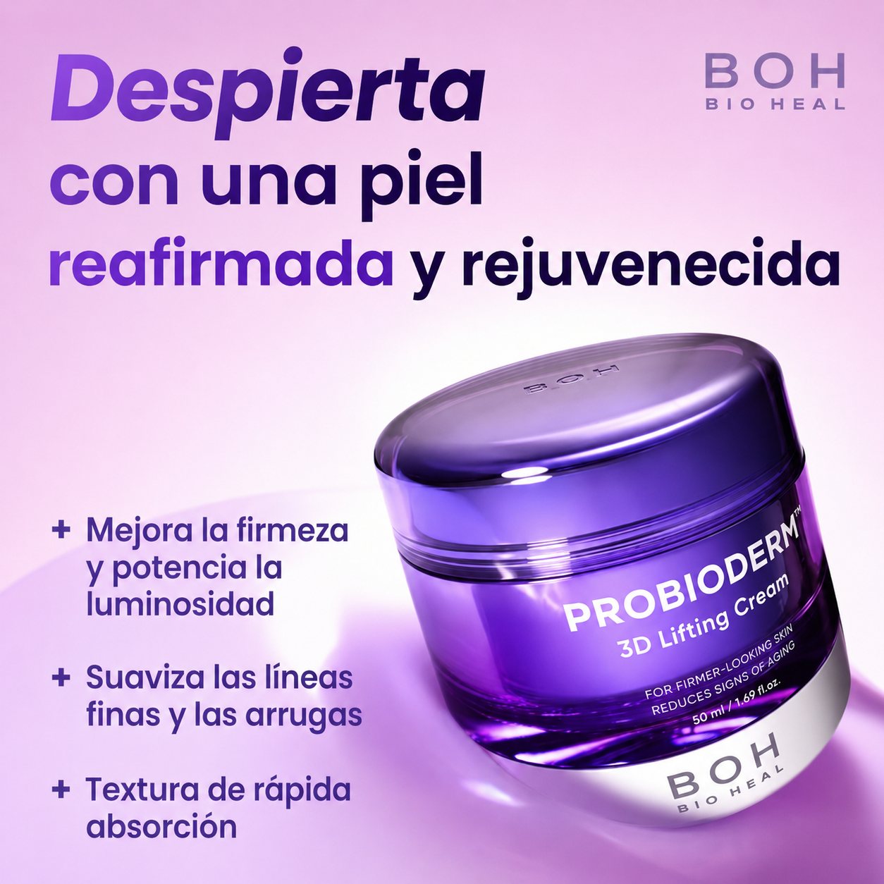 Crema Lifting 3D Probioderm de BOH Bio Heal