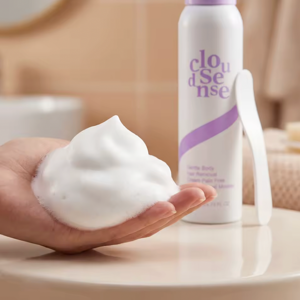 CloudSense™ Mousse Depilatoria Corporal